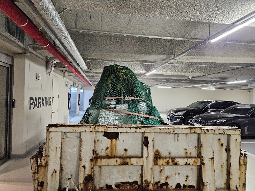 몽땅수거_상가사무실철거_화분_차량적재