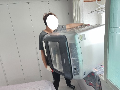 몽땅정리-가전폐기물수거-작업하는모습