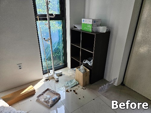 몽땅정리-사무실철거폐기물수거-작업전