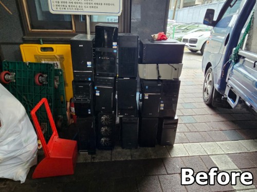 몽땅정리-사무실철거-폐기물수거-전