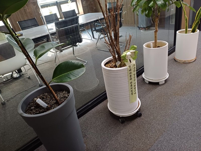 작업 전 사무실 전경