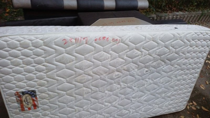 작업 전 매트리스