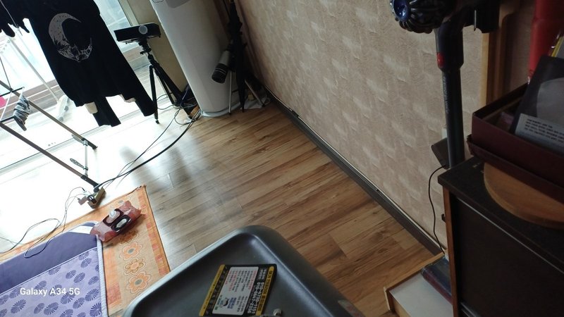 작업 완료 후 깔끔한 거실