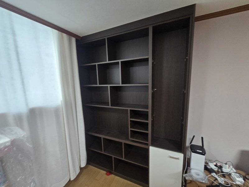 작업 전 거실 전경