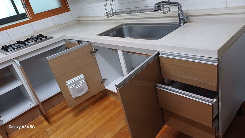 주방 정리 완료 1