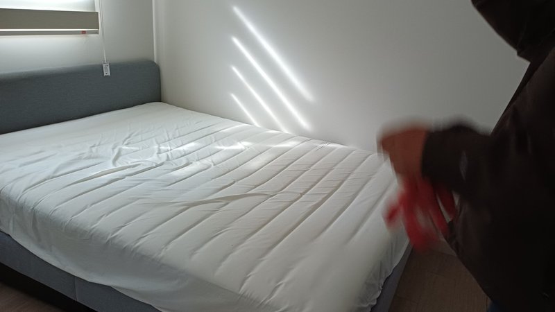 매트리스 작업 준비